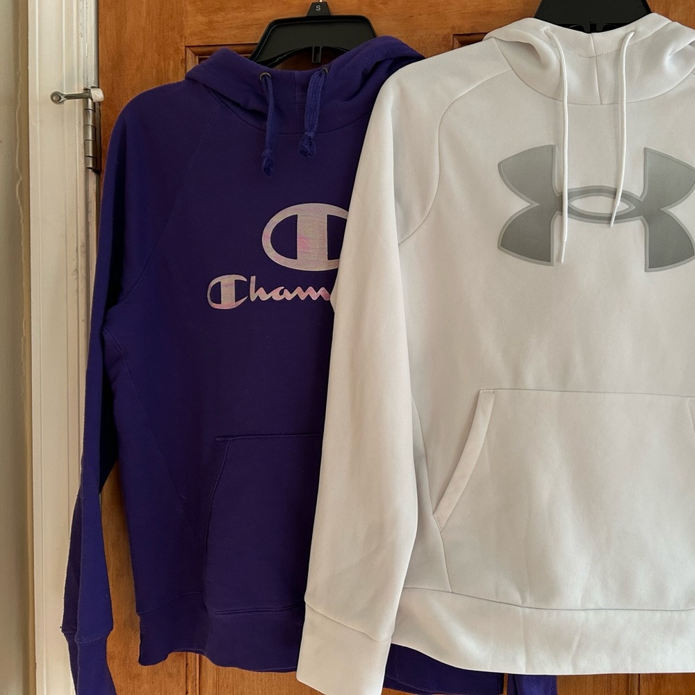 Women’s Under Armour & Champion Hoodie Sweatshirts